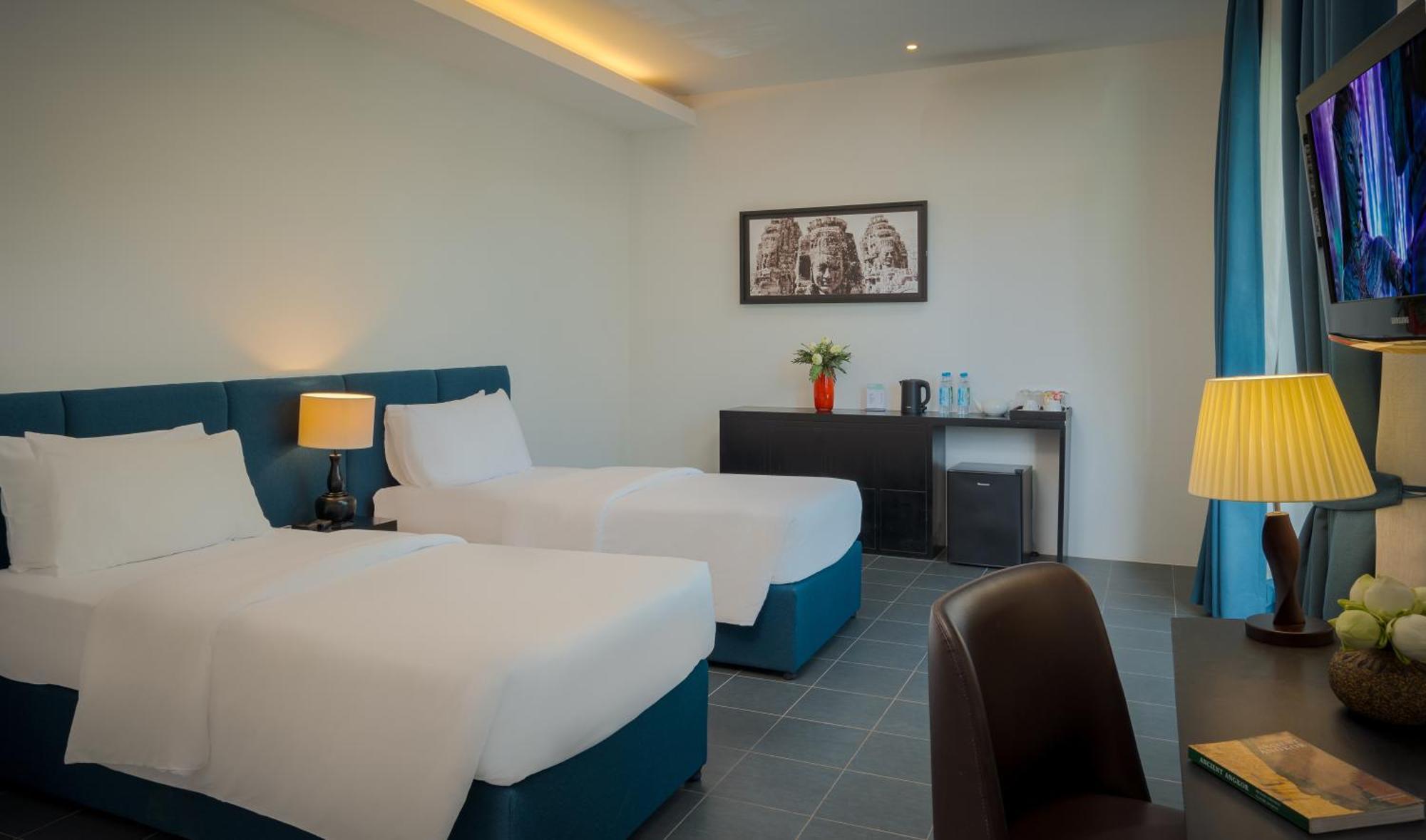 Eightfold Urban Resort Siem Reap Rum bild Deluxe room